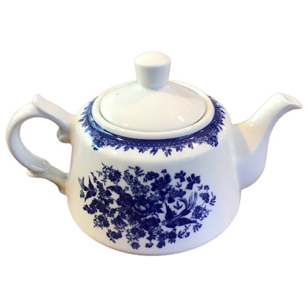 قوری چینی زرین ایران مدل لندنی فلورانس درجه عالی