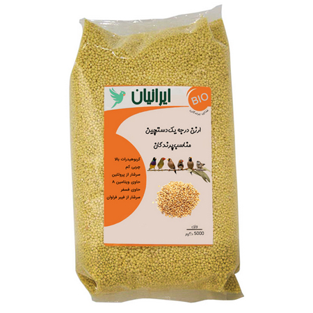 تخم ارزن ایرانیان مدل BIO مناسب قناری مرغ عشق و فنچ