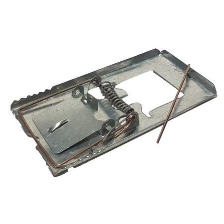 تله موش آهنی مدل تخته ای با فنری قوی