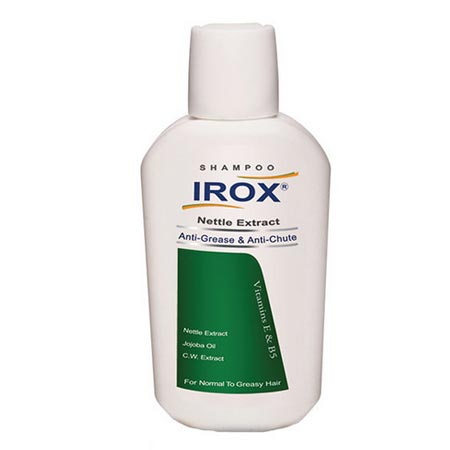 شامپو ضد ریزش ایروکس مدل nettle extract حجم ۲۰۰ میلی لیتر