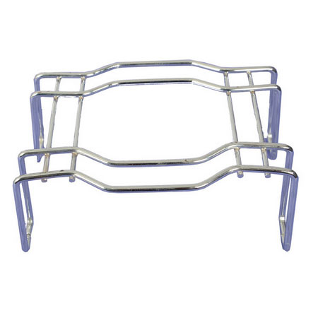 زیر قابلمه و ماهیتابه فلزی پایه دار مربعی جار