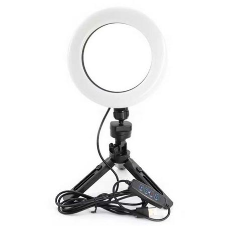 رینگ لایت رومیزی با ریموت سیم دار