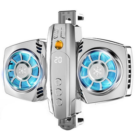 خنک کننده گوشی رادیاتوری موبایل با نورپردازی مدل K4 RGB