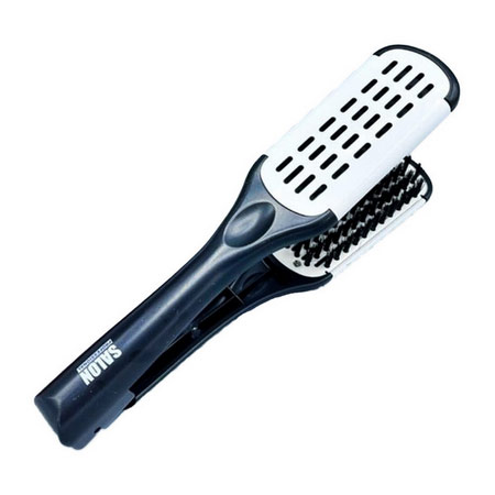 برس مو دو طرفه فلزی برند سالن مخصوص کراتین مو