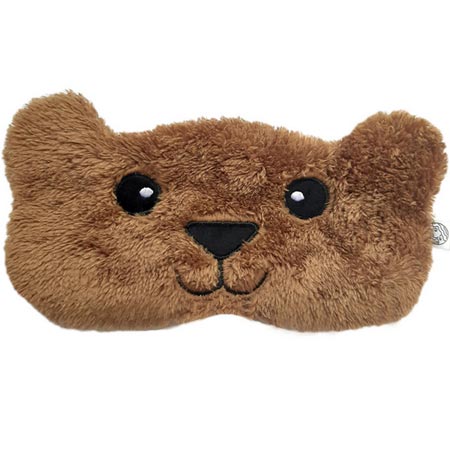 چشم بند پارچه پولیشی طرح خرس مهربان