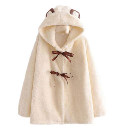 هودی زنانه مدل فانتزی کره ای جنس پنبه ای