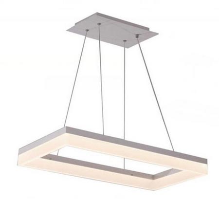 لوستر سقفی مدرن مستطیل ماد یک طبقه