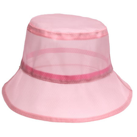 کلاه باکت دخترانه مدل پلاستیکی توری