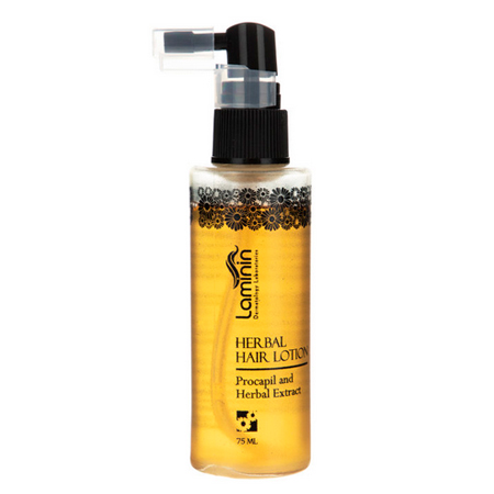 محلول تقویت مو گیاهی لامینین حجم 75 میلی لیتر