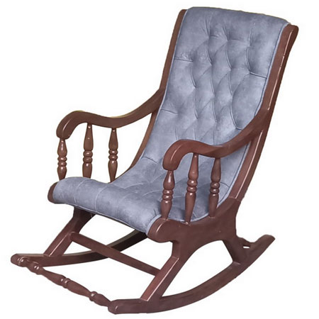 صندلی راک مبله مدل خراطی دسته دار