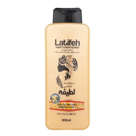 نرم کننده مو لطیفه مدل طلائی مخصوص بانوان وزن 800 گرم