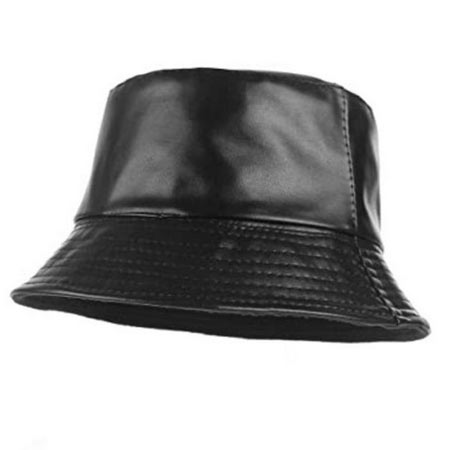 کلاه مدل باکت دخترانه چرمی