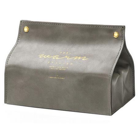 جای دستمال کاغذی مدل چرم مصنوعی شیک و لوکس