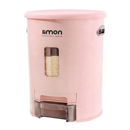 جا برنجی لیمون پلاستیکی گنجایش 14 کیلو گرم