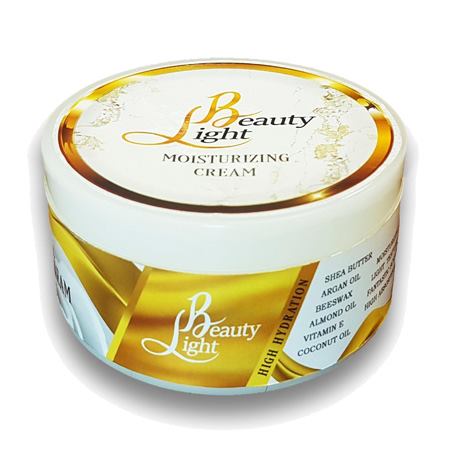 کرم آبرسان و مرطوب کننده لایت بیوتی مدل آرگان شی باتر