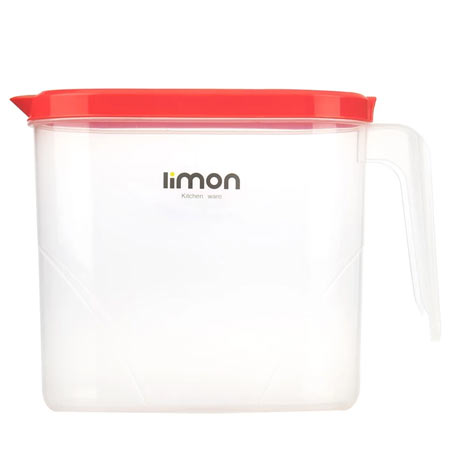 ظرف پودر رختشویی لیمون دارای در کشویی