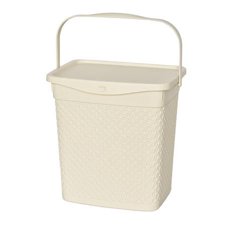 ظرف پودر رختشویی لیمون طرح بافت با گنجایش 6 لیتر