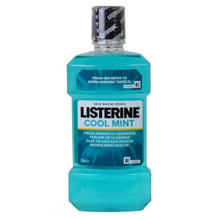 دهان شویه لیسترین مدل Cool Mint حجم 500 میلی لیتر