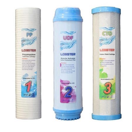 فیلتر دستگاه تصفیه آب خانگی لابستر مدل N11 بسته 3 عددی