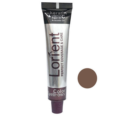 رنگ ابرو لورینت شماره 7 حجم 15 میلی لیتر رنگ قهوه ای