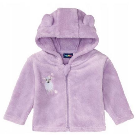 سویشرت نوزادی لوپیلو مدل بره پشمی جنس پلی استر