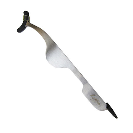 اپلیکاتور مژه فلزی لوپینا رنگ تیتانیومی مدل MO17