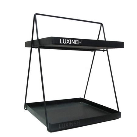 استند پذیرایی فلزی لوکسینه مدل دو طبقه