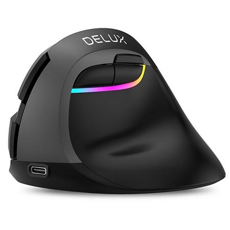 ماوس ارگونومیک بی سیم دیلاکس مدل M618mini