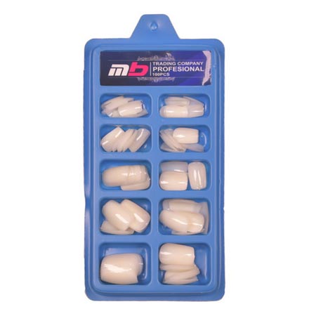 ناخن مصنوعی ام بی مدل TT بسته 100 عددی