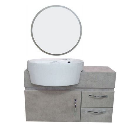 ست کابینت و روشویی مدل MILTU-MI70 به همراه آینه