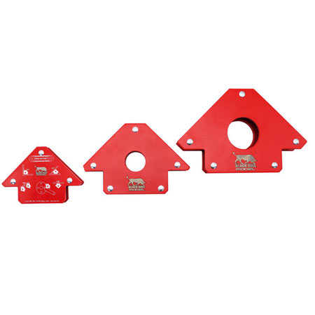 گونیا مگنت دار جوشکاری مدل بلک بول مجموعه 3 عددی