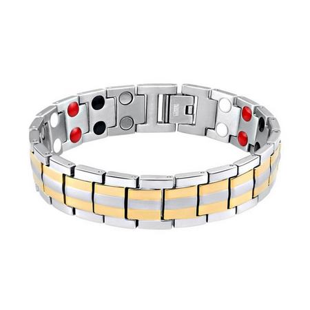 دستبند مغناطیسی طلایی مدل t10 کد a32