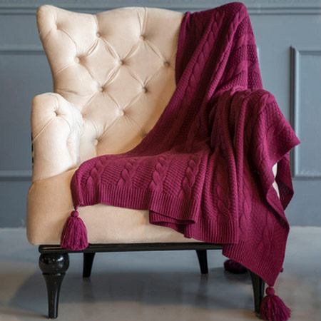 شال مبل و تخت مدل ماهور جنس اکرلیک سایز 140x200 سانتیمتر