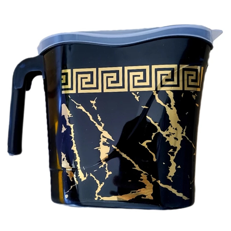 ظرف پودر رختشویی مدل ماربل جنس پلاستیک