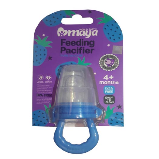 پستانک فیدر غذاخوری کودک مایا سیلیکونی