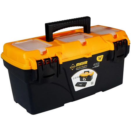 جعبه ابزار مهر جنس پلاستیکی 16 اینچی مدل Me16i