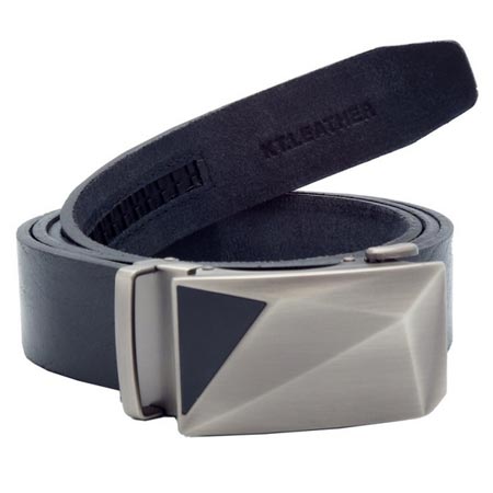 کمربند مردانه کی تی مدل ریلی چرم طبیعی