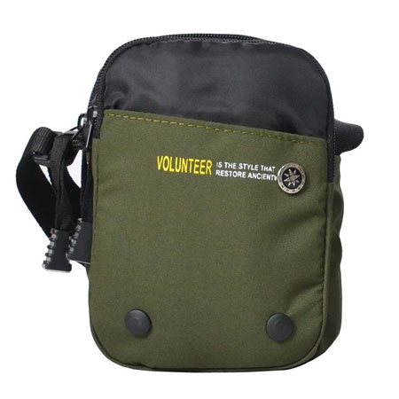کیف رو دوشی مردانه پارچه ای اسپرت مدل volunteer