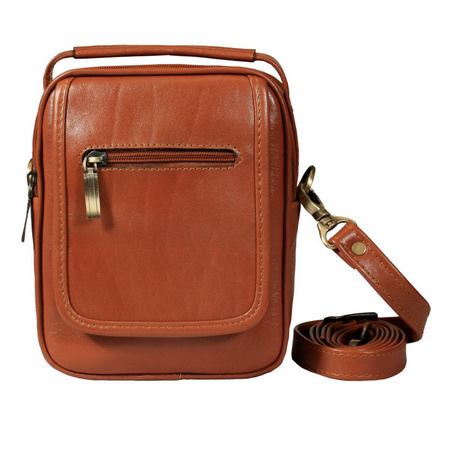 کیف رودوشی مردانه چرم طبیعی