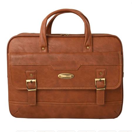 کیف اداری و رسمی مردانه چرم با بند بلند