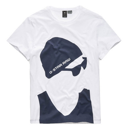 تیشرت آستین کوتاه مردانه جی استار راو جنس نخ یقه گرد