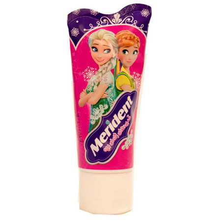 خمیر دندان کودک مریدنت مدل ژله ای 70 میلی لیتر طرح فروزن