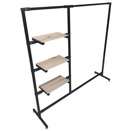 رگال لباس فلز و چوب همراه جاکفشی مدل Pluto