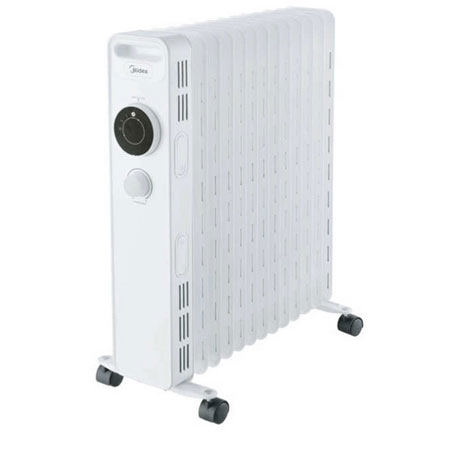 شوفاژ برقی مایدیا توان 2500 وات 13 پره مدل NY2513-20M