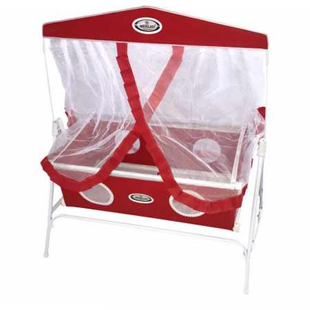 گهواره نوزاد همراه پشه بند میلاد مدل M001