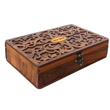 جعبه پذیرایی مدل مینیاتور قفل دار 5 خانه ای