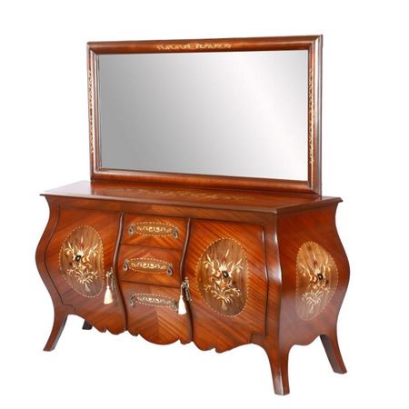 آینه و کنسول سلطنتی چوبی مدل k013