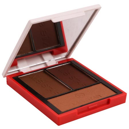 سایه ابرو میس استار سه رنگ همراه آینه شماره 1