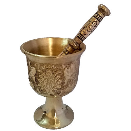 هاون طرح عرشی جنس برنجی شیک و جدید