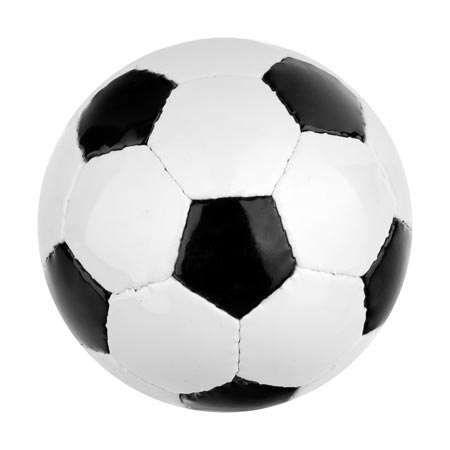 توپ فوتبال جنس چرم مصنوعی پی وی سی سایز 2